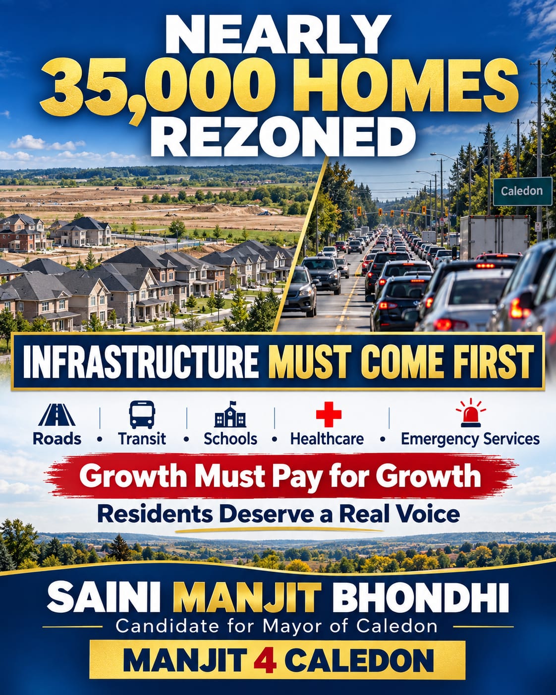Nearly 35,000 Homes Rezoned—Infrastructure Must Come First